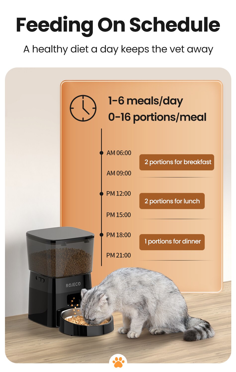 PetVera™ Automatic Pet Feeder with Camera