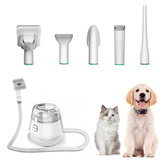 PetVera™ 5-in-1 Pet Grooming Vacuum & Kit