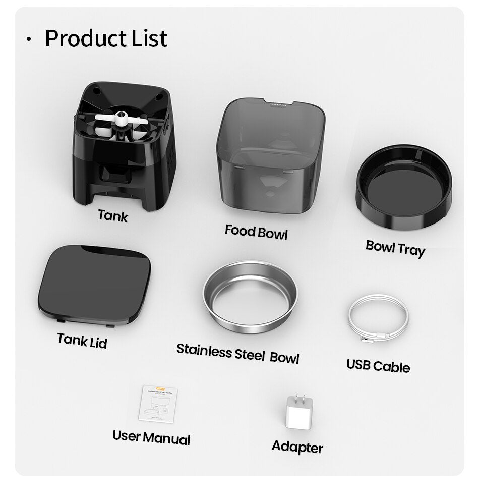 PetVera™ Automatic Pet Feeder with Camera