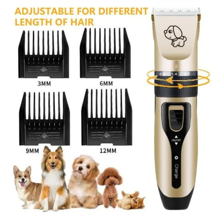 PetVera™ Low-Noise Pets Hair Trimmer