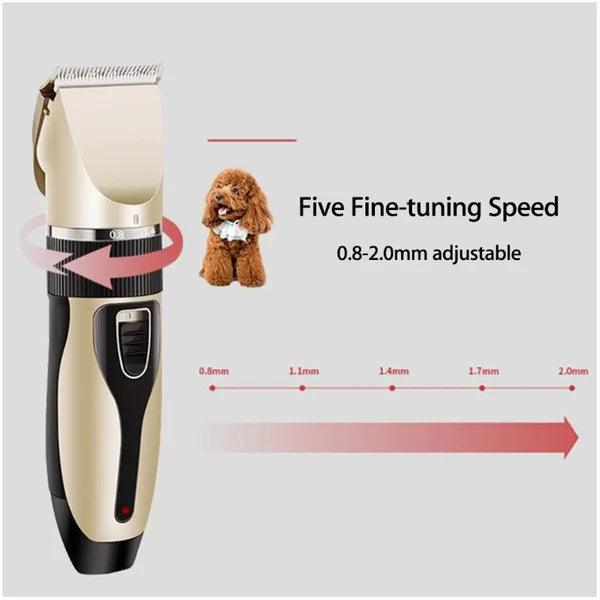 PetVera™ Low-Noise Pets Hair Trimmer